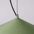 Lampa wisząca FINT zielona oliwka LED 