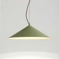 Lampa wisząca FINT zielona oliwka LED 