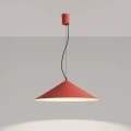 Lampa wisząca FINT czerwona LED
