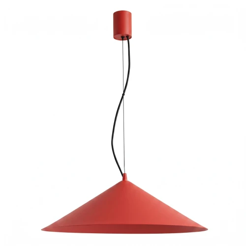 Lampa wisząca FINT czerwona LED