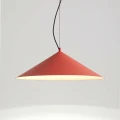 Lampa wisząca FINT czerwona LED