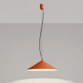 Lampa wisząca FINT ochra czerwona LED