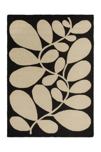 Dywan zewnętrzny w liście SYCAMORE BLACK