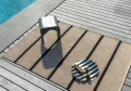 Dywan zewnętrzny DECK CHARCOAL BLACK