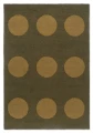 Dywan zewnętrzny FESTIVAL DOTS OLIVE GREEN
