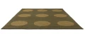 Dywan zewnętrzny FESTIVAL DOTS OLIVE GREEN