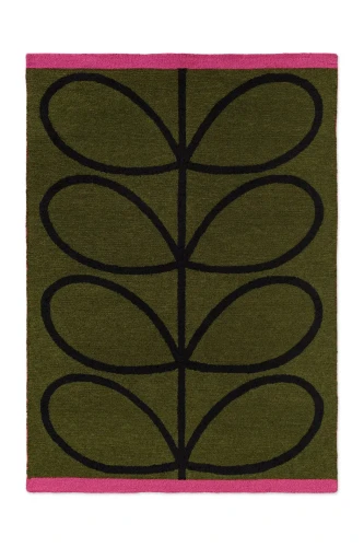 Zielony Dywan w Liście - LINEAR STEM OLIVE