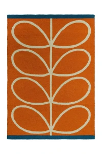 Pomarańczowy Dywan w Liście - LINEAR STEM ORANGE