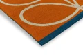 Pomarańczowy Dywan w Liście - LINEAR STEM ORANGE