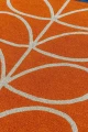 Pomarańczowy Dywan w Liście - LINEAR STEM ORANGE