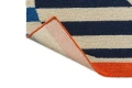 Niebiesko - Beżowy Dywan w Paski - STRIPY STEM AZURE