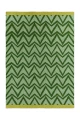 Zielony Dywan Geometryczny - DHURRIE GREEN