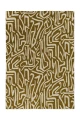 Nowoczesny Dywan Zewnętrzny - MELODIC OCHRE-GOLD