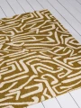 Nowoczesny Dywan Zewnętrzny - MELODIC OCHRE-GOLD