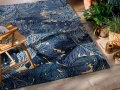 Niebieski Dywan Zewnętrzny w Liście - ACANTHUS INDIGO