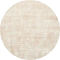 Kremowy okrągły dywan gładki - DESERT CREAM ROUND