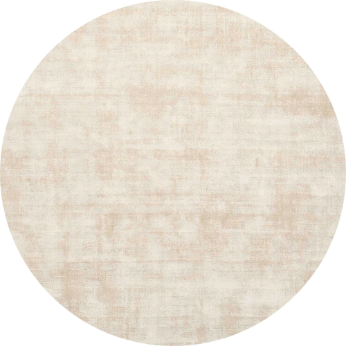 Kremowy okrągły dywan gładki - DESERT CREAM ROUND