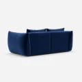 Poduszkowa sofa 2-osobowa PiLOVE granatowa velvet