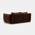 Poduszkowa sofa 2-osobowa PiLOVE brązowa aksamit