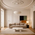 Poduszkowa sofa 3-osobowa PiLOVE beż aksamit
