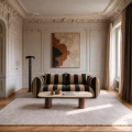 Poduszkowa sofa 2-osobowa PiLOVE w pasy