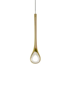 MOOSEE lampa wisząca VUELO złota