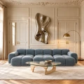 Modułowa sofa 3-osobowa Teo aksamit