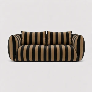 Poduszkowa sofa 2-osobowa PiLOVE w pasy