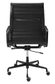 Fotel biurowy AERON PRESTIGE PLUS czarny - skóra naturalna, aluminium