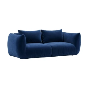 Poduszkowa sofa 2-osobowa PiLOVE granatowa velvet