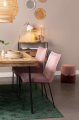 Krzesło Floke velvet White Label Living