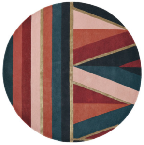 Dywan Sahara Round Burgundy