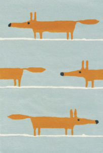 Dywan dziecięcy MR FOX rudy lis