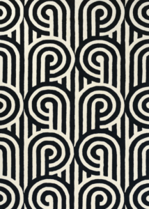 Dywan Turnabouts Black 