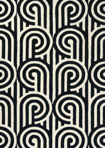 Dywan Turnabouts Black 