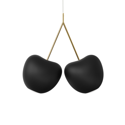 Lampa cherry biała, czarna, czerwona