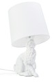 Lampa biurkowa Rabbit biała