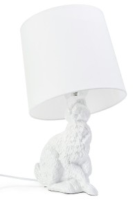 Lampa biurkowa Rabbit biała