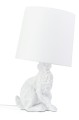 Lampa biurkowa Rabbit biała