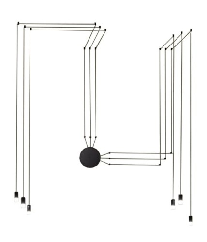 Designerska lampa Flusso Wall 6