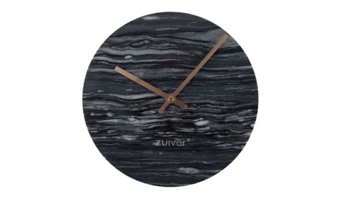 Zegar marmurowy Time szary