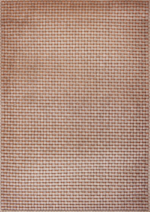 Szaro pomarańczowy dywan Quadrini Arancione