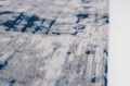 Biało niebieski dywan nowoczesny Bronx Azurite