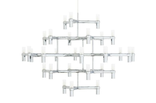 Lampa wisząca Atomic Grande chrom