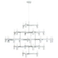 Lampa wisząca Atomic Grande chrom