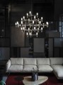 Lampa wisząca Atomic Grande chrom