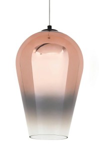 Lampa wisząca Venza miedziana