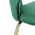 Krzesło Solie Velvet zielone 