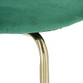 Krzesło Solie Velvet zielone 