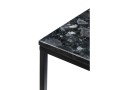 Stolik kawowy Accent Black Crystal Labradoryth prostokąt